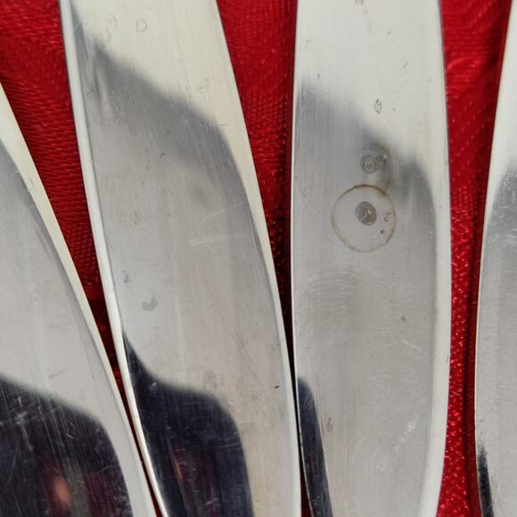 5X WMF CROMARGAN Korea 18/10 Stainless Flatware 4 Table Soup Spoons Dinner Fork - Picture 10 of 13